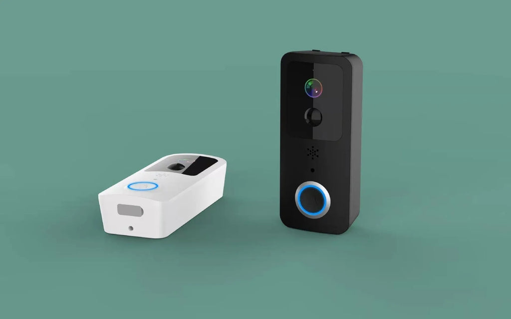 Smart home waterproof visual doorbell with HD camera and remote intercom functionality