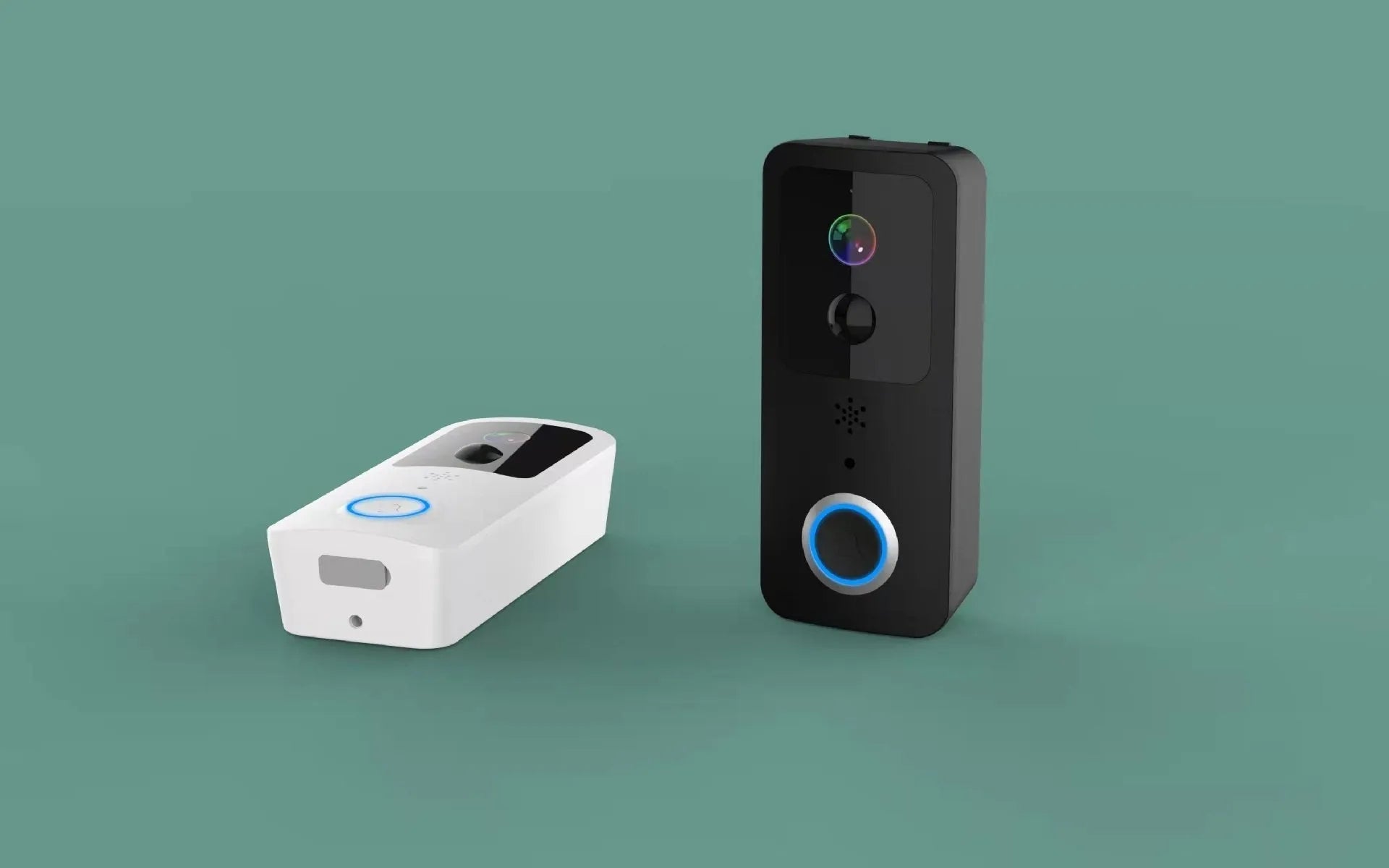 Smart home waterproof visual doorbell with HD camera and remote intercom functionality