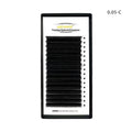 Pack of false eyelashes showing dense 16-row mink hair lashes on a clear band.