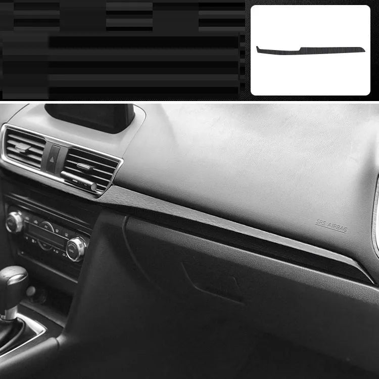 Unksera car interior decorative film sticker kit for centre console, instrument panel, and door handle modification