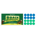 Cockroach repellent bait paste kit showing 16 units of paste with adhesive strips