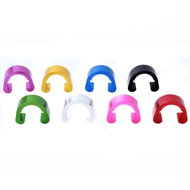 Aluminium alloy C-shaped buckle in multiple colours for luggage and craft projects