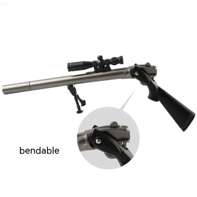 Chicken 98K Sniper Rifle creative modeling gel pen with plastic construction and 0.5mm tip