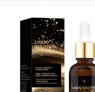 30ml facial moisturising solution bottle with hyaluronic acid and glycerin formulation