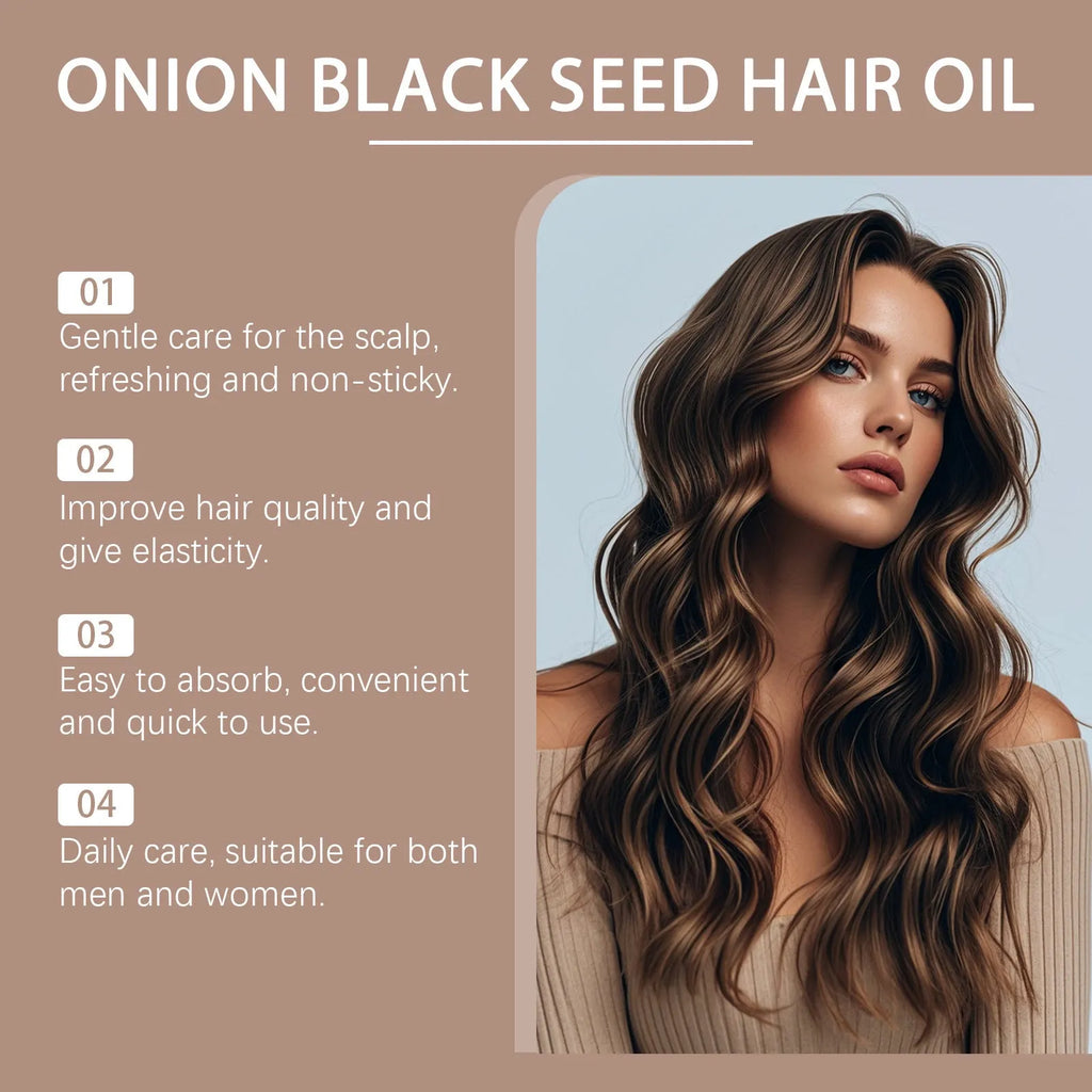 100ml hair care essential oil bottle with accessories for nourishing treatment