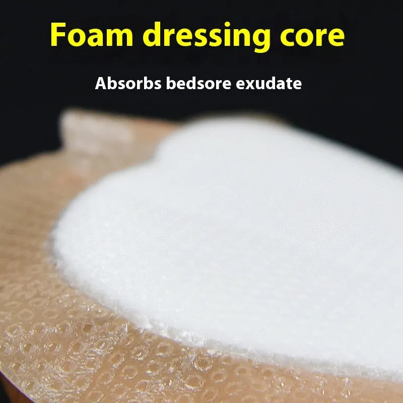 Large skin-colour silicone gel foam bedsore prevention dressing sticker