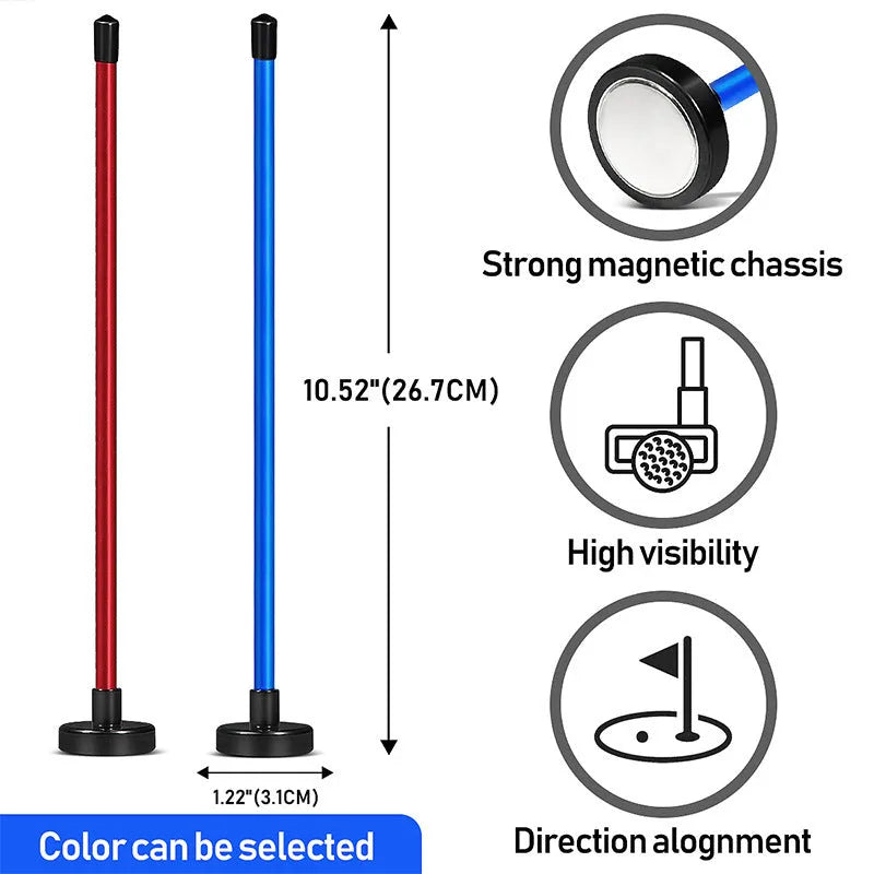 Magnetic directional baseball bar golf swing trainer tool in aluminium alloy construction