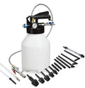 Pneumatic automatic transmission oil changer with 220W power in workshop setting
