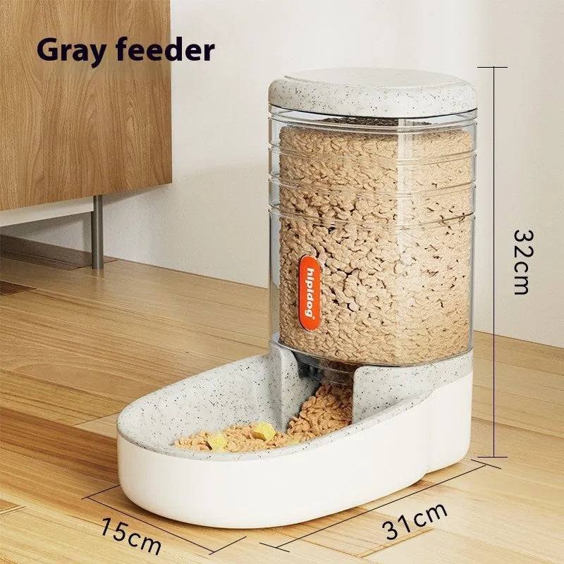 3.8 litre automatic pet water fountain feeder for cats and dogs in blue grey pink green colours