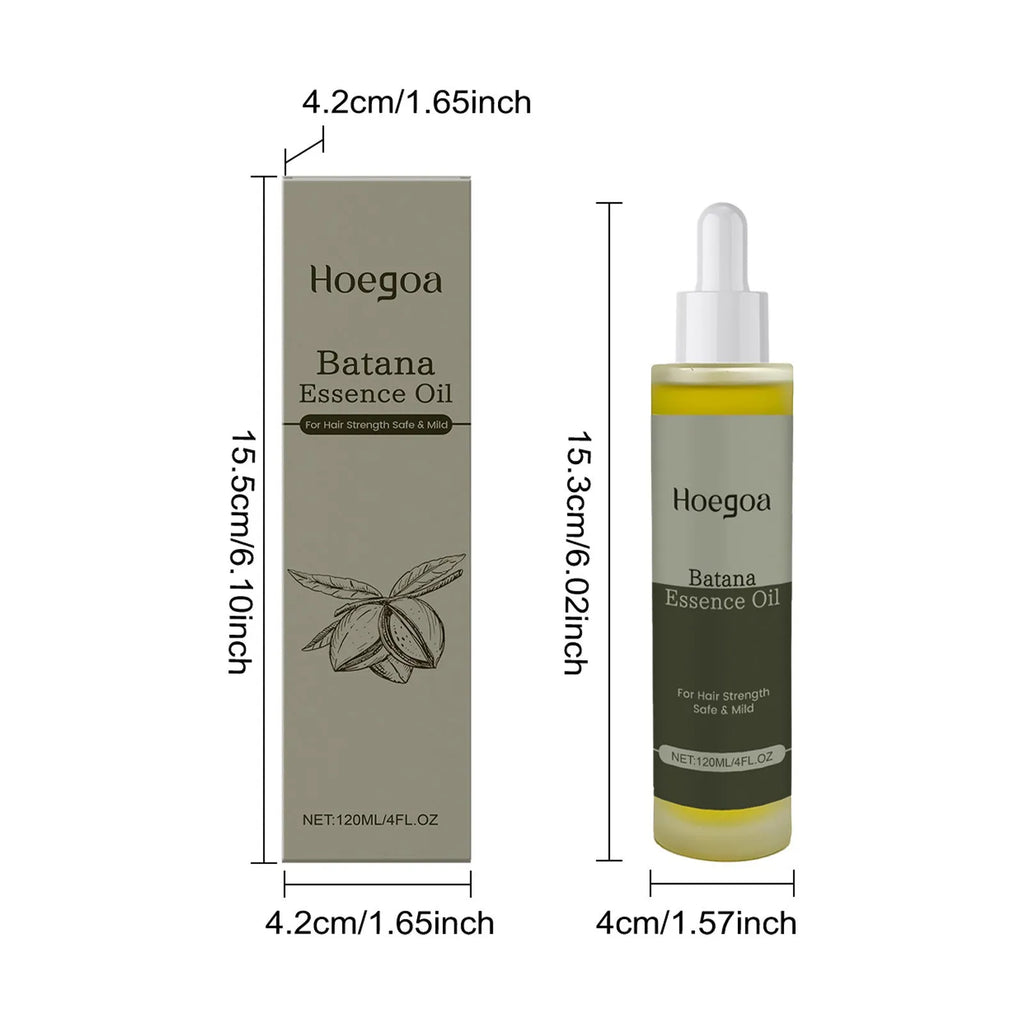 120ml bottle of Platthana Secret Hair Essential Oil for scalp massage