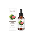 30ml bottle of Guava Seed Oil facial serum with glycerin and antioxidant ingredients