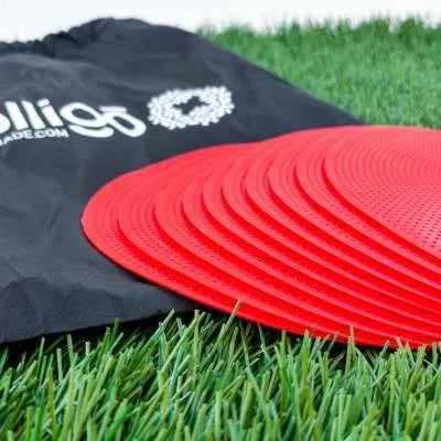 TPE football training disc in bright colour with 23cm diameter for field marking