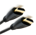 Gold-plated male-to-male HDMI cable shown in multiple available lengths.