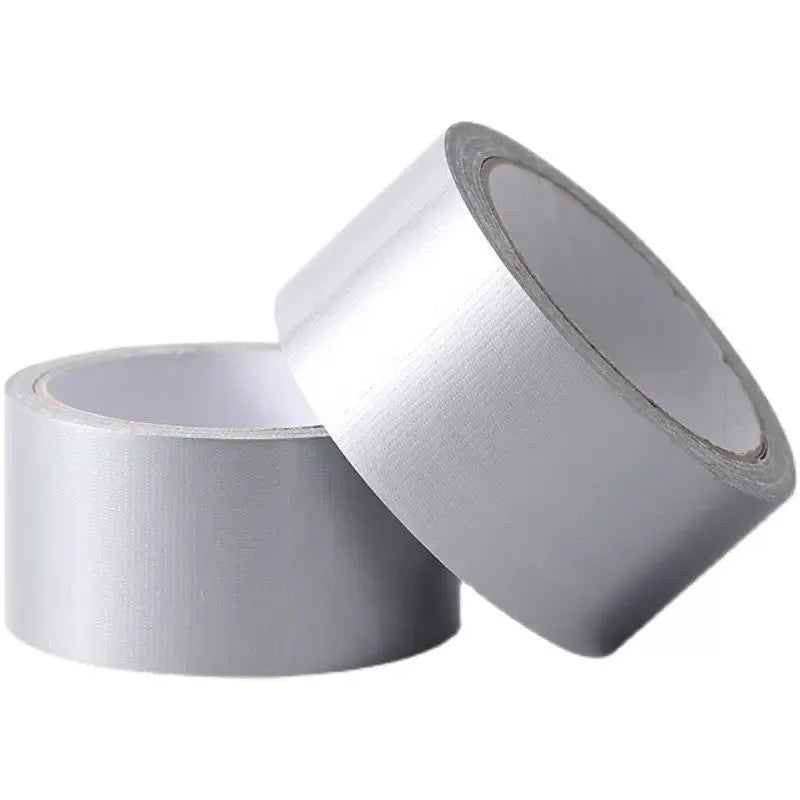 Roll of windproof sealing tape in silver grey colour with measurements showing 5cm width