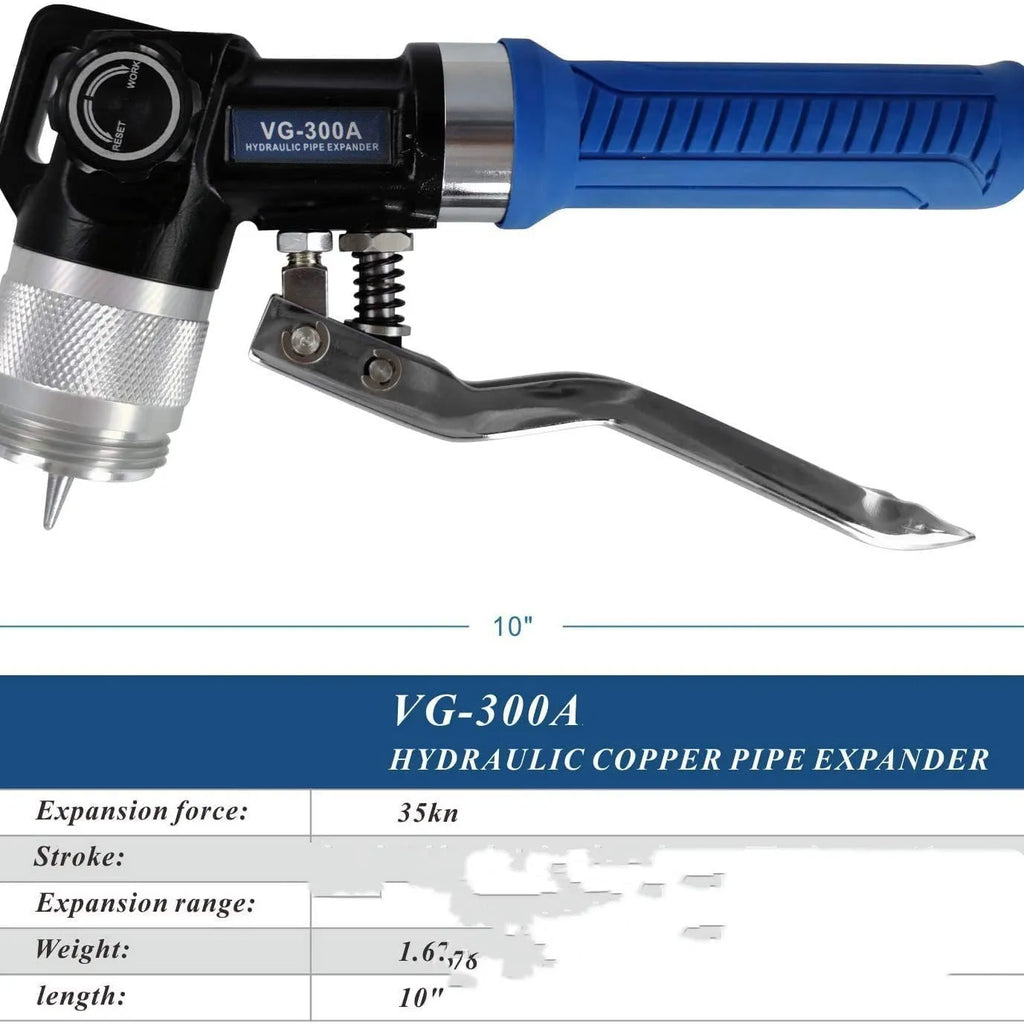 VG-300 style hydraulic tube expander refrigeration tool with alloy steel construction