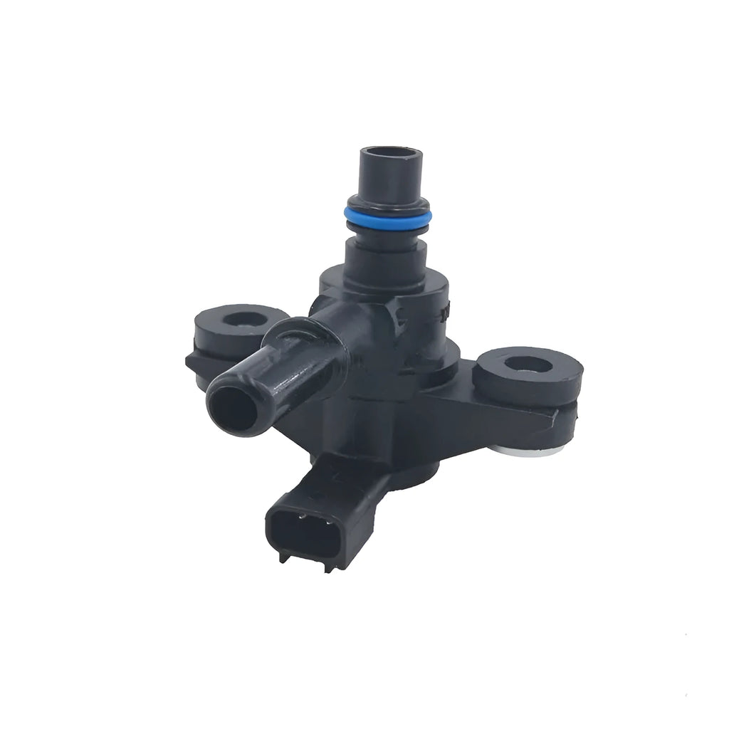 Black ABS plastic turbocharging solenoid valve for Ford vehicles model AU5A-9G866-AB