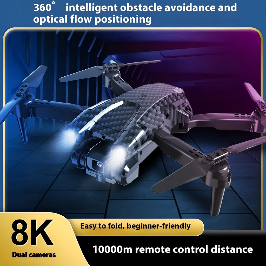 S138 professional folding UAV drone with obstacle avoidance system and carbon fibre appearance option
