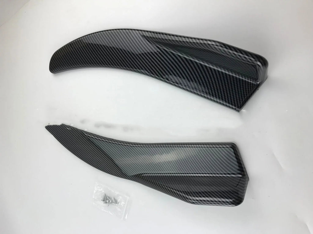 Car front and rear deflector light bar kit for General Motors vehicles with ABS construction