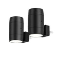 Plug-in night lamp with adjustable brightness dial and rotatable light head showing warm illumination