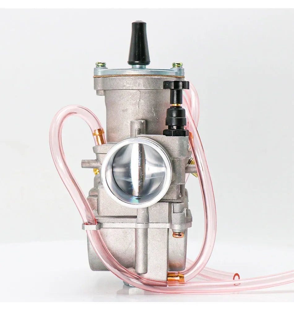 PWK sandblasting carburetor modification kit with size options from 21mm to 34mm for motorcycle engine upgrades.