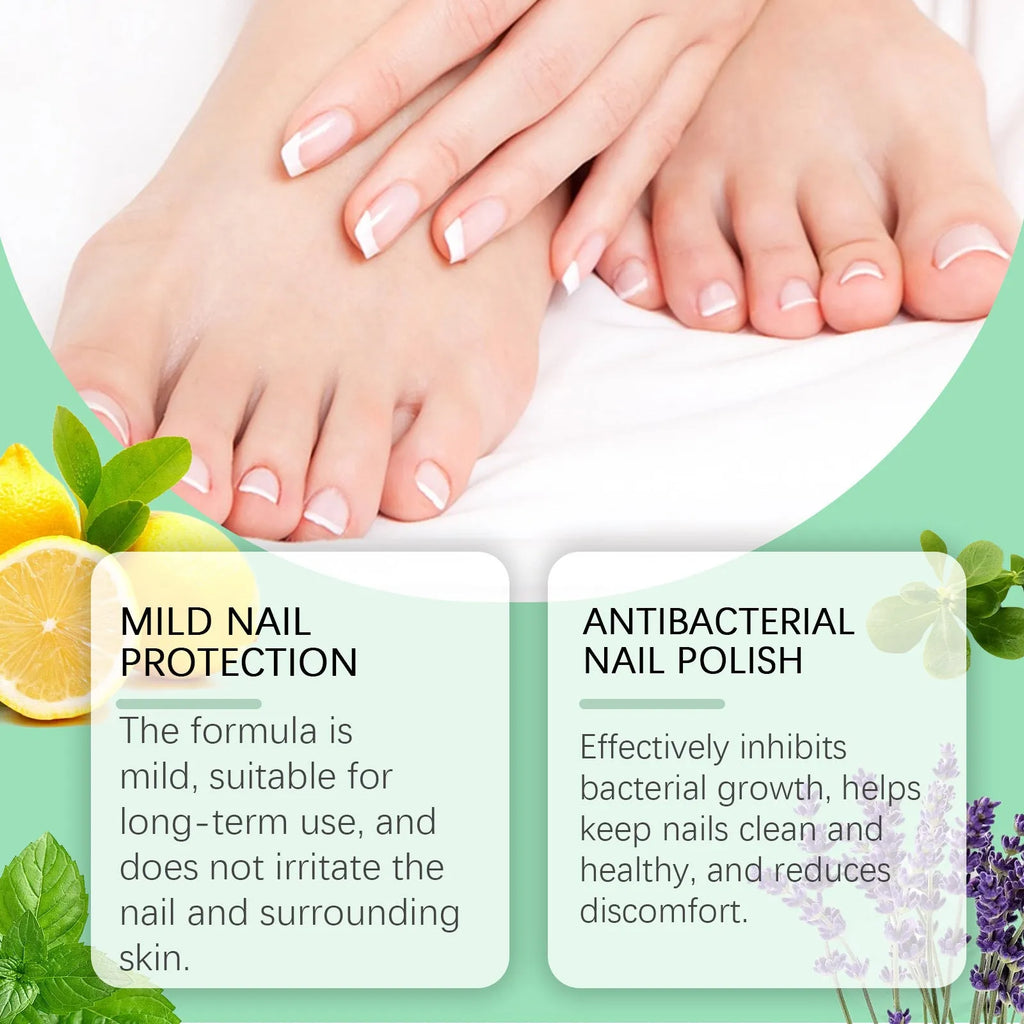 30ml bottle of nail care daily gentle cleaning solution for natural nail maintenance