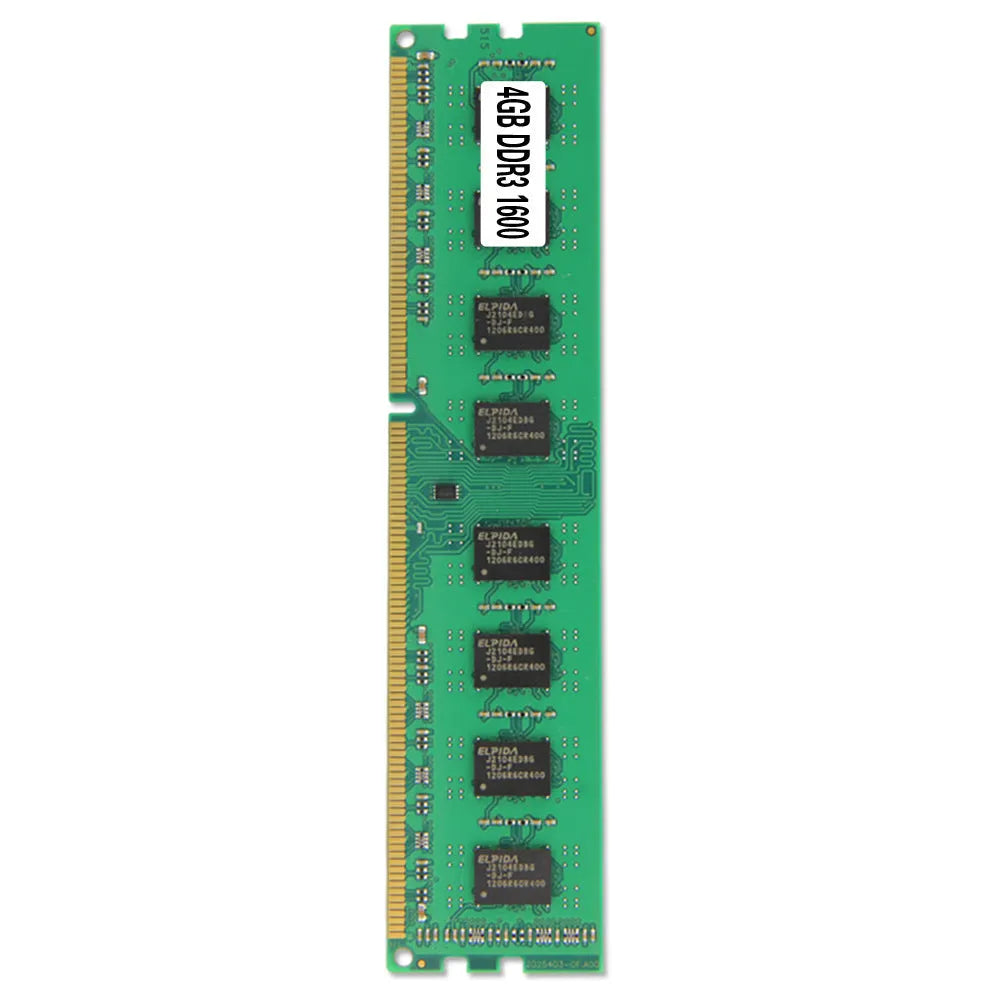 4GB DDR3 1600MHz desktop computer memory module for AMD systems