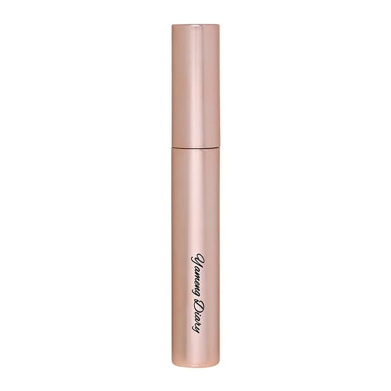 Long curling mascara tube in black and brown colour options with applicator brush