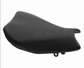 Black PU leather seat covers for Suzuki GSXR1000 motorcycle front and rear seats