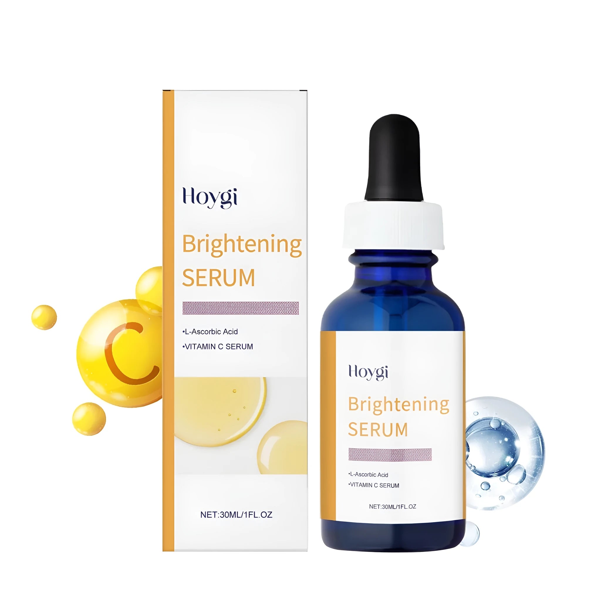 30ml bottle of Vitamin C Solution facial serum with Vitamin E and glycerin
