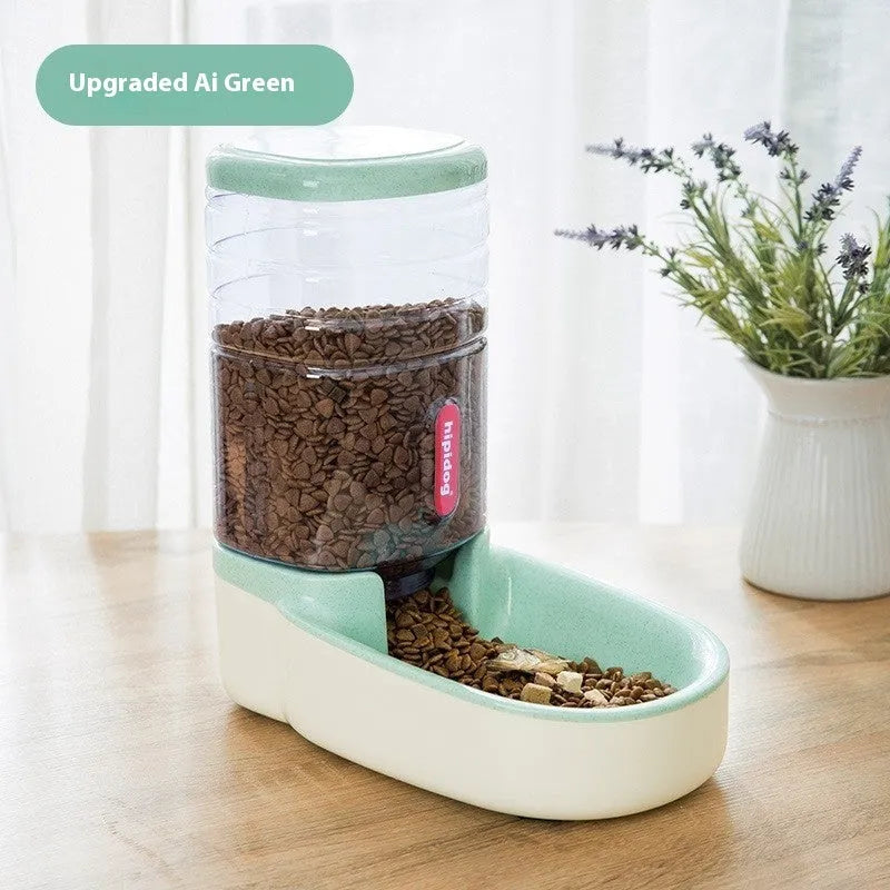 3.8 litre automatic pet water fountain feeder for cats and dogs in blue grey pink green colours