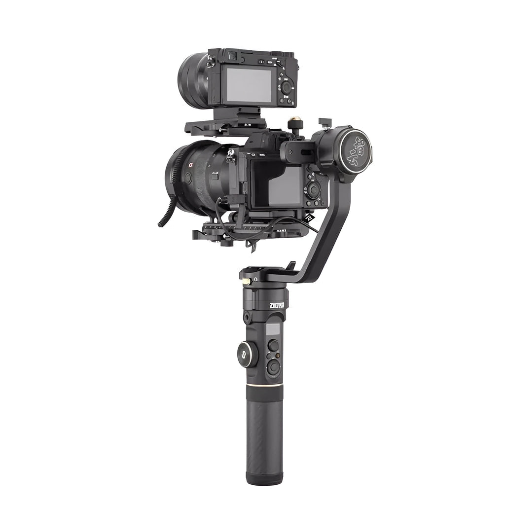 Lingjia Yunhe 2S handle dual position extension accessory with stabiliser unit