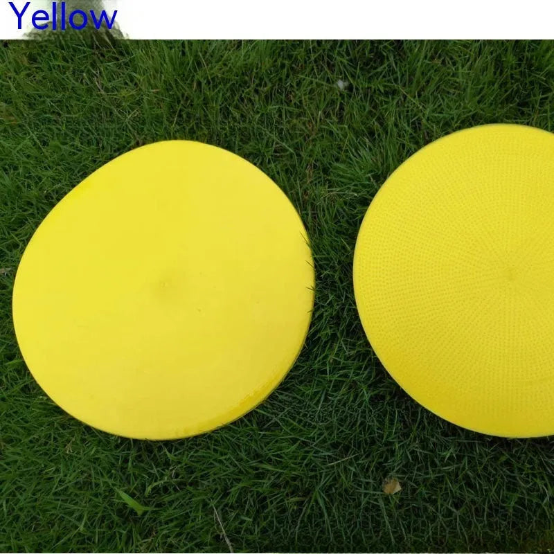 TPE football training disc in bright colour with 23cm diameter for field marking