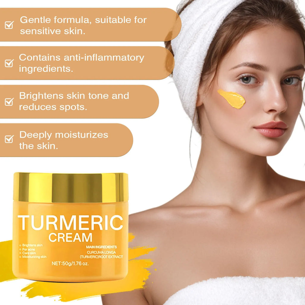 50g moisturising cream jar with hydrating formula measuring 53mm diameter