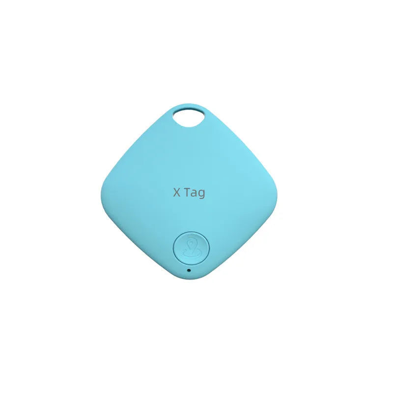 Small Diamond Global Locator Bluetooth tracker for keys and wallet in black, blue, green, pink, and white colours.