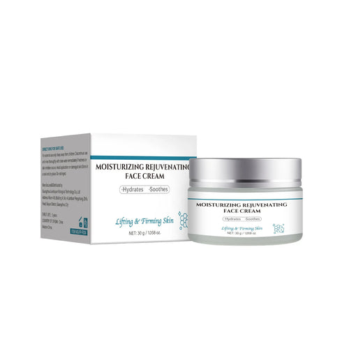 30g anti-aging cream jar with FP-F024 formula for facial skincare