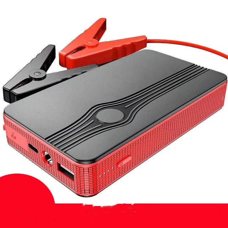 K4-E automobile emergency starting power supply with polymer cells for vehicle jump starting and USB charging