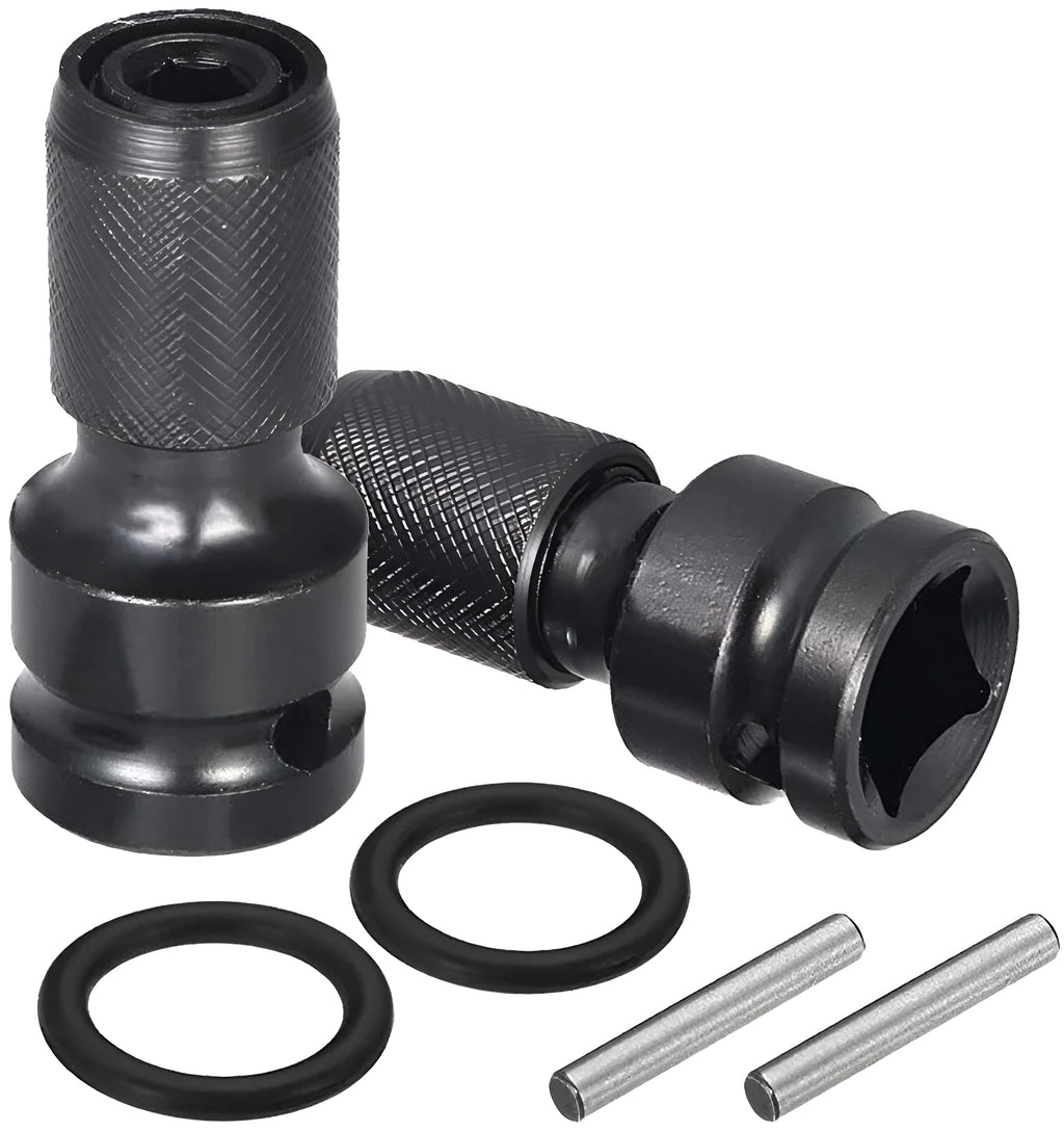 No. 45 steel scaling bit holder adapter with telescopic sleeve and O-ring bolt mechanism