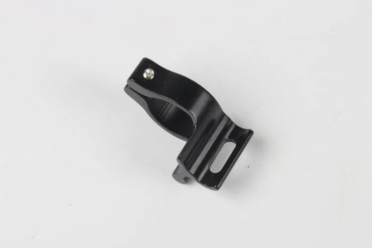 28.6mm black aluminium alloy vehicle clamp ring with steel frame for hose connections