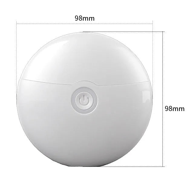 French pattern IPL beauty device with colour light therapy display and Type-C charging port