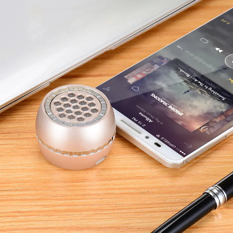 Universal external amplifier speaker in black, local gold, and rose gold colour options.