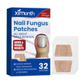 Box of nail repair adhesive bandage patches with ingredients glycerin, allantoin, vitamin E, tea tree oil.