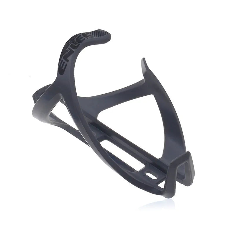 TPR plastic mountain bike water bottle cage shown in fluorescent yellow and other colour options.