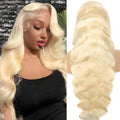 Women's front lace synthetic wig in a medium long curly style, colour M1 539 613#.