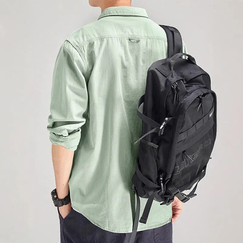Men's loose fit shirt overalls in polyester fabric with long sleeves available in multiple colours