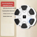 Smart electronic boxing wall target with focus gloves for home reaction training