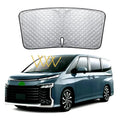 Silver tape car sunshade for NOAH XOVY 90 series windshield