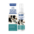 100ml pet bitter taste anti bite spray bottle for dogs and cats, anti-chewing training aid