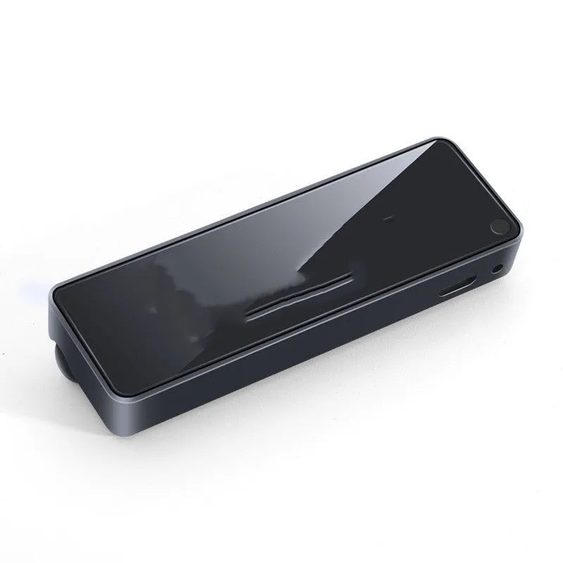 Black car air vent perfume diffuser with LED ambience light for odour removal and decoration