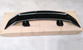 Universal punch-free ABS plastic car tail wing spoiler in bright black finish