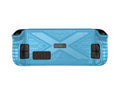 Steam Deck protective silicone soft shell case in TPU material showing black blue red colour options